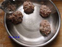 美味的手工冬菇猪肉丸做法图解9)