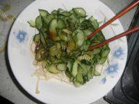 家常菜金针菇拌黄瓜