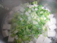 小白菜豆腐汤做法图解5)
