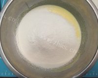 自制草莓酸奶蛋糕做法图解5)