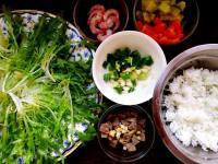 DIY羊肉炒饭做法图解1)