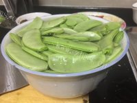 家常菜清炒扁豆做法图解1)
