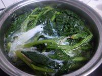 美味的菠菜鸡蛋汤做法图解7)