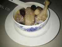 药膳薏仁洋参土鸡汤做法图解6)