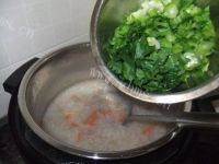 美味早餐芥菜瘦肉粥