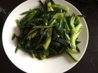 家常菜清炒油麦菜