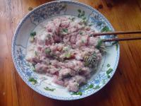 自制鲜肉小云吞做法图解6)