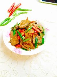 色香味俱全的湘西土匪猪肝做法图解11)