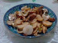 「美味可口」杏鲍菇炒肉片