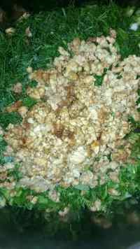 美味的茴香煎饺做法图解7)