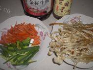 自己做的凉拌金针菇做法图解1)