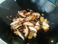 家常菜香菇扒油菜做法图解4)