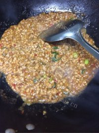 DIY肉末茄子做法图解7)