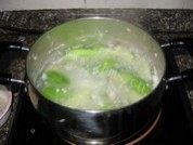 美味的丝瓜汤做法图解6)