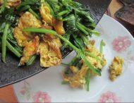 家常菜菠菜炒蛋