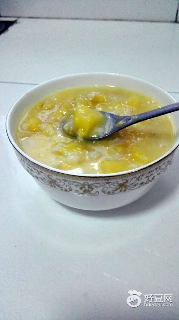 苹果杂粮粥