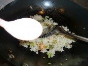 自己做的杂蔬炒米饭