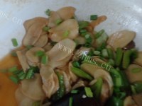 家常菜青椒杏鲍菇做法图解8)