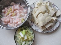 美味的虾仁豆腐的做法图解五