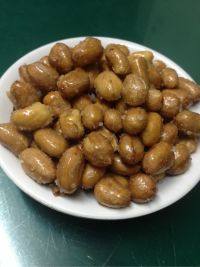 下酒菜油炸花生