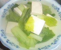 小白菜豆腐汤做法图解6)