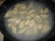 外婆做的韭菜鸡蛋饺子做法图解8)