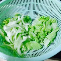 家常菜清炒大白菜做法图解2)