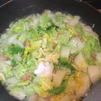 家常菜猪油炒白菜