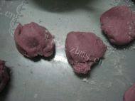 紫薯豆沙包做法图解3)