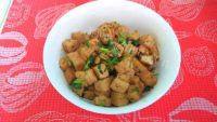 家常菜香菜豆腐