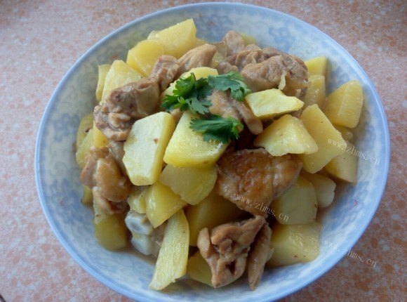 香飘十里的鸡腿炖土豆