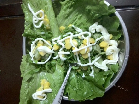 垂涎欲滴的蔬菜沙拉