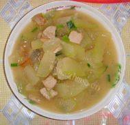 家常菜肉炒冬瓜