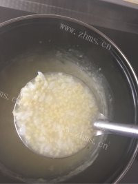 好吃的莜麦菜虾粥做法图解5)