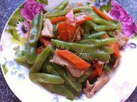 味道不错的豆角炒肉
