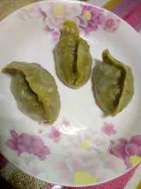 双面荠菜蒸饺做法图解12)