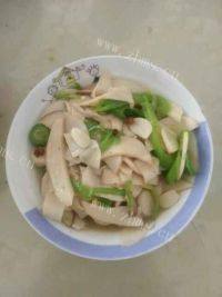 家常菜炒杏鲍菇