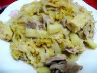 口味极佳的酸菜炖冻豆腐