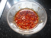 美味生拌血皮菜做法图解4)