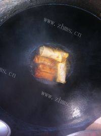 自己做的香蕉春卷做法图解3)