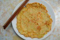 自己做的鸡蛋面糊饼