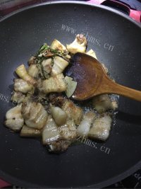 百叶结烧肉做法图解9)