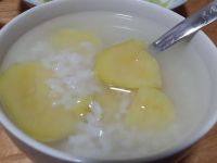 美味早餐大米红薯粥