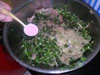 美味的韭菜肉包子做法图解7)