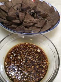 家常菜白切猪肝