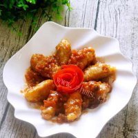 下饭的茄汁排骨（土豆里脊）做法图解18)