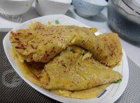 自己做的南瓜丝煎饼