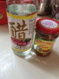 酸辣粉通心菜梗做法图解3)