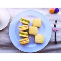 美味的乳酪夹心饼干做法图解19)