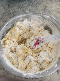 自制蓝莓饼干做法图解7)